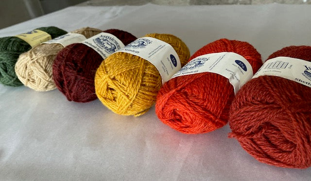 Shetland Wool Week 2023 Buggiflooer Beanie Hat Kit