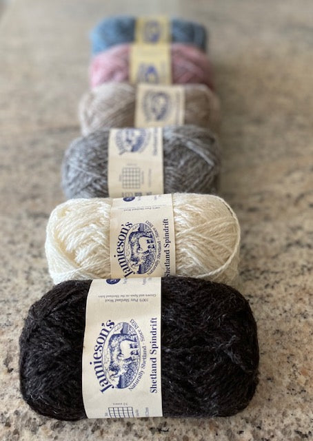 Shetland Wool Week 2023 Buggiflooer Beanie Hat Kit