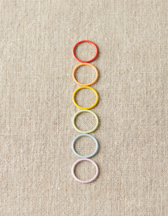 Cocoknits Jumbo Colorful Ring Stitch Markers