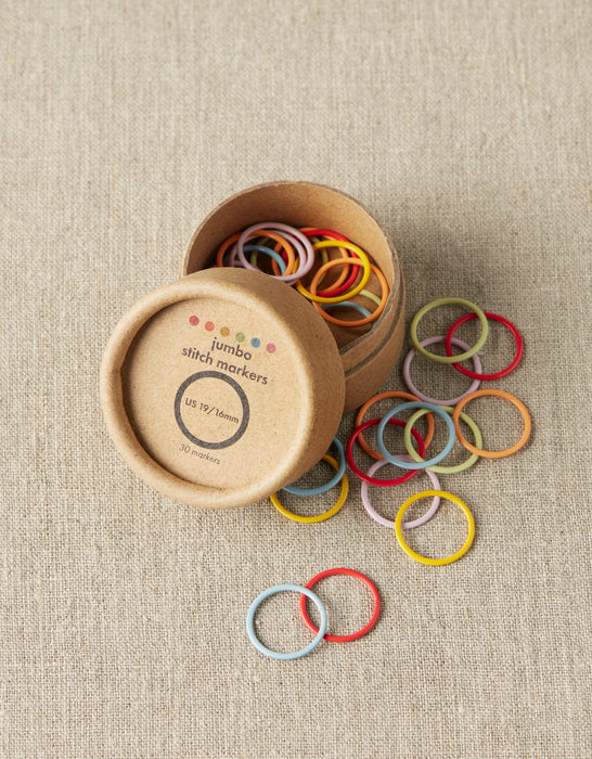 Cocoknits Jumbo Colorful Ring Stitch Markers