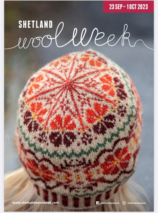 Shetland Wool Week 2023 Jamieson's Spindrift Hat Kit