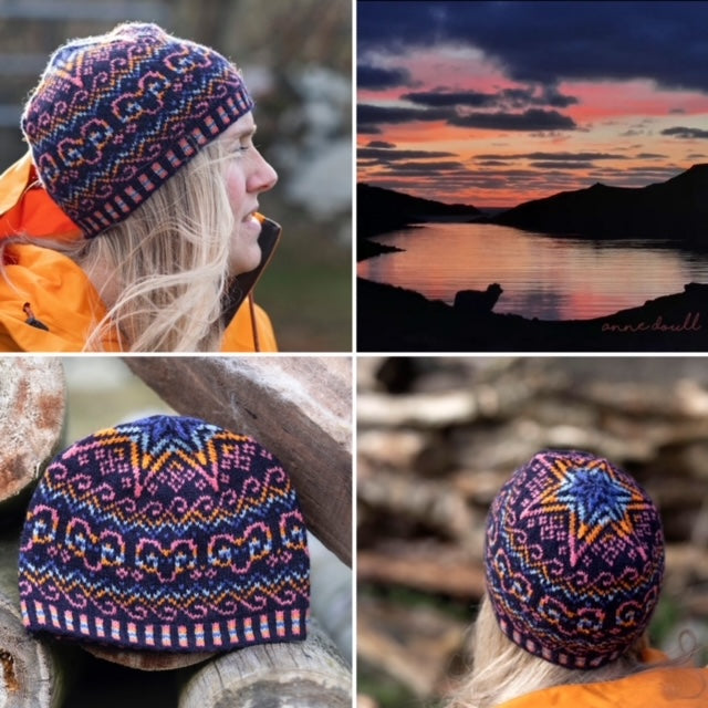 Shetland Wool Week 2024 Islesburgh Toorie Hat Kit - Colourway 2: Sizes Small and Medium