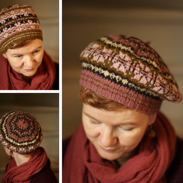 Gudrun's Yöl Moorie 2024 Holiday Hat Kit