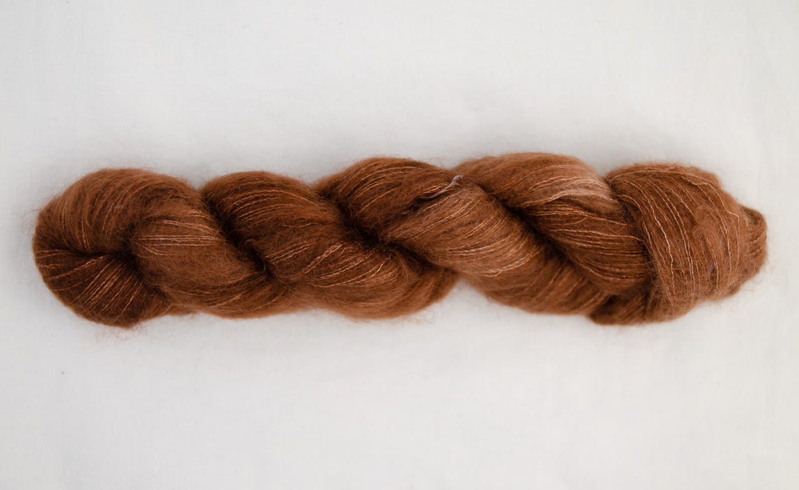 Lichen and Lace Marsh Mohair - Nutmeg